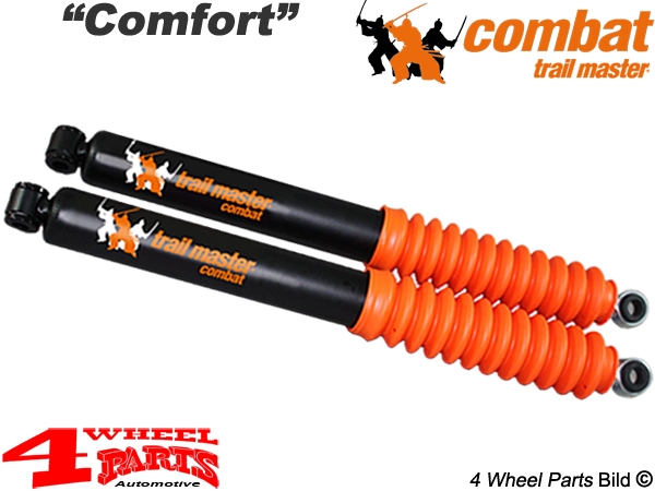 Gas Shock Pair +100mm Front + Rear Combat Jeep CJ year 76-86