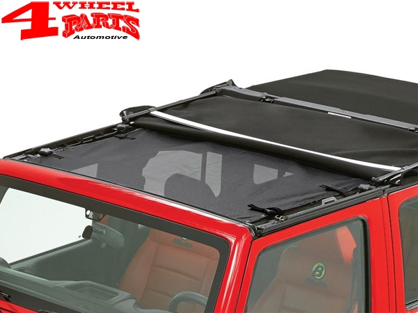 Sun Bikini Top Mesh Bestop Jeep Wrangler JK year 07-18 4-doors