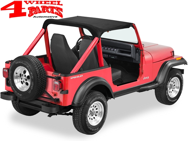 Bikini Top Strapless Bestop Kunstleder Wrangler YJ Bj. 87-91