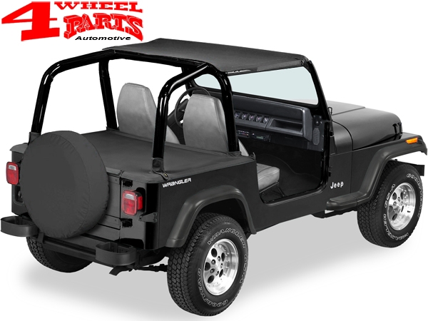 Bikini Top Strapless Black Denim Bestop Wrangler YJ year 92-95