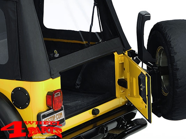 Tailgate Bar Kit für original Verdeck Wrangler TJ Bj. 97-06
