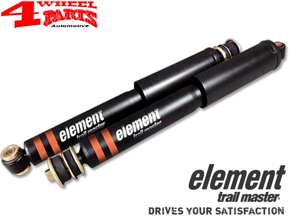 Gas Shock Pair Element Rear VW Bus T4 Syncro 4WD + 2WD 90-03