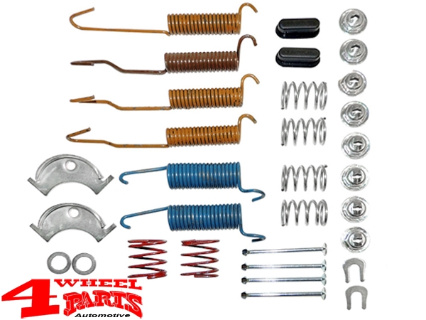 Brake Shoe Hold Down and Spring Kit Rear or Front CJ year 69-78 11"