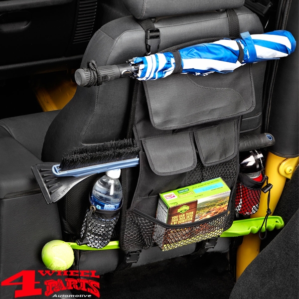 Seat Back Organizer Black Diamond Jeep year 97-24