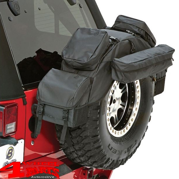 Spare Tire Organizer in Black Diamond 30 - 33" Jeep year 76-23