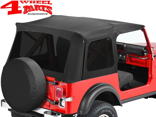 Supertop Black Denim tinted Windows CJ + Wrangler YJ year 76-95
