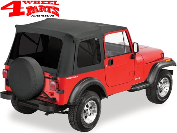 Supertop Black Denim tinted Windows CJ + Wrangler YJ year 76-95