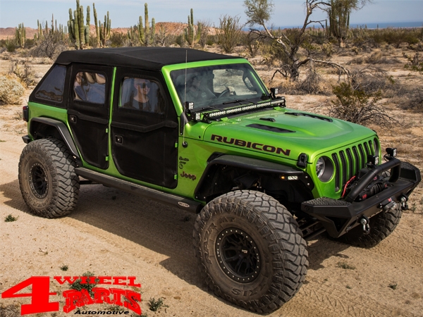 Trektop Ultra Black Twill Jeep Wrangler JL year 18-24 4-doors