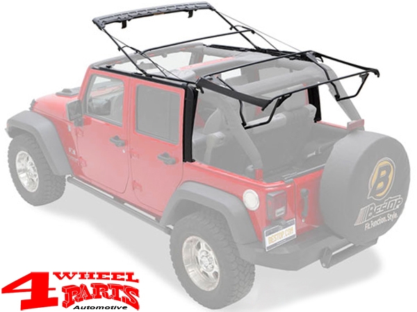 Verdeck Gestänge Kit Bestop Wrangler JK Bj. 07-18 4-Türer