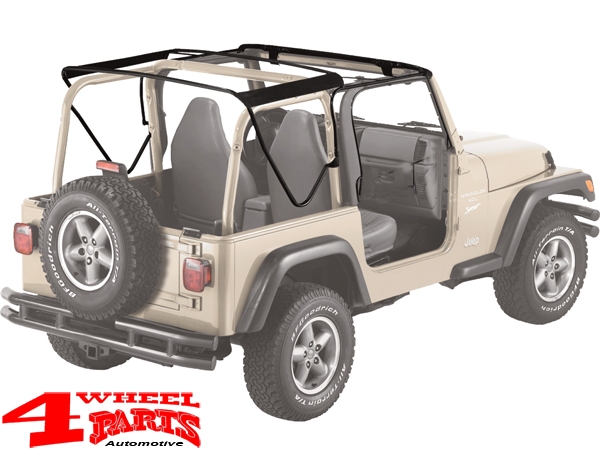 Verdeck Gestänge Komplett Kit Bestop Wrangler TJ Bj. 97-06