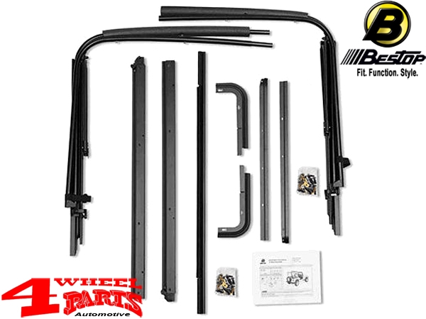 Verdeck Gestänge Kit für Original Softtop Wrangler YJ Bj. 88-95