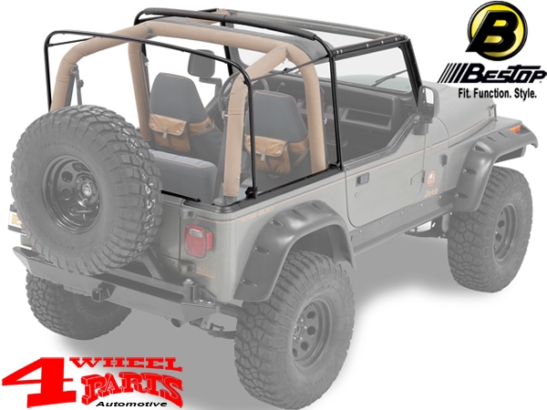Bow Kit Factory Style Soft Top Bestop Jeep Wrangler YJ year 88-95 | 4 Wheel  Parts