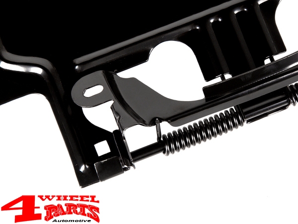 License Plate Holder Black Jeep Wrangler YJ year 87-95