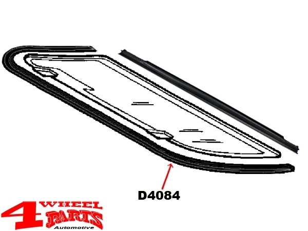Hardtop Liftgate Seal Upper Jeep Wrangler TJ year 97-06