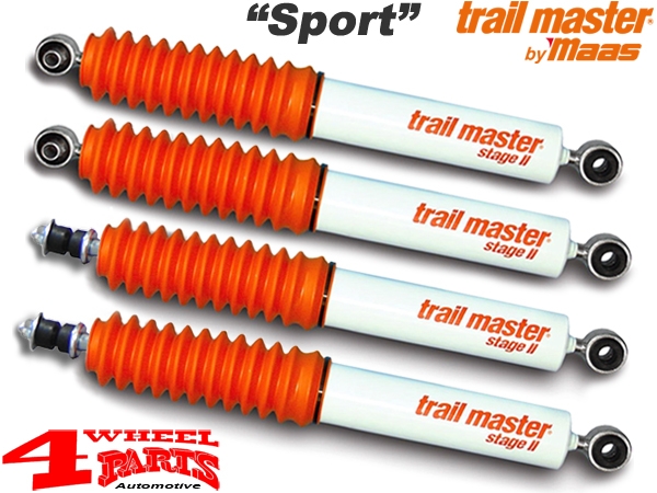 Gas Shock Set Standard Suspension or Lift Kit 0-30mm Trailmaster Frontera A year 95-98