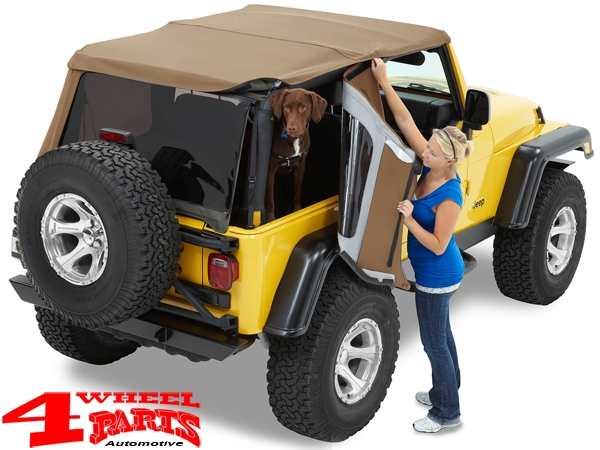 Trektop NX Bestop Spice Denim Wrangler TJ year 97-06