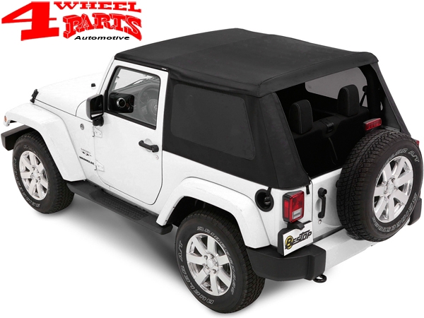 Trektop NX Plus Bestop Black Diamond Wrangler JK year 07-18 2-doors