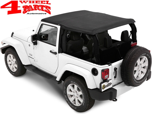 Trektop NX Plus Bestop Black Diamond Wrangler JK year 07-18 2-doors