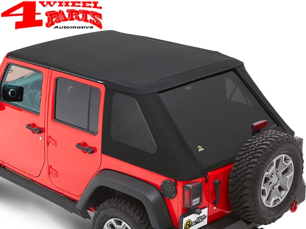 Trektop NX Plus Bestop Black Twill Wrangler JK year 07-18 4-doors