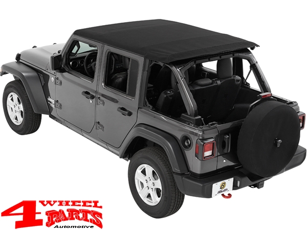 Trektop NX Plus Bestop Black Diamond Wrangler JL year 18-24 4-doors