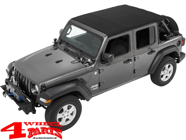 Trektop NX Plus Bestop Black Diamond Wrangler JL year 18-24 4-doors