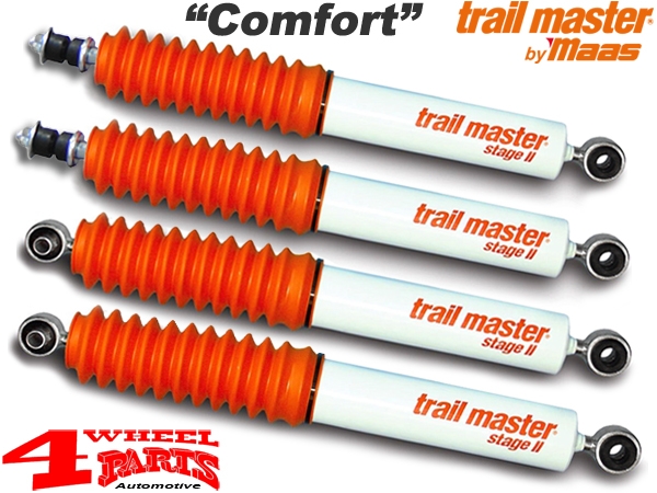 Gas Shock Set for +40-60mm Lift Trailmaster Wrangler YJ year 87-95