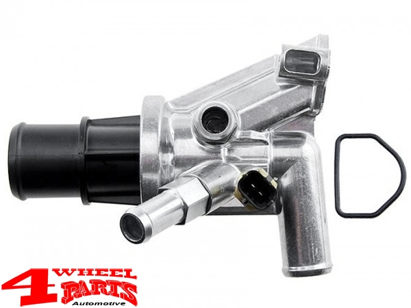 Thermostat 80° and Housing Cherokee KK 08-10 with 2,8 L CRD