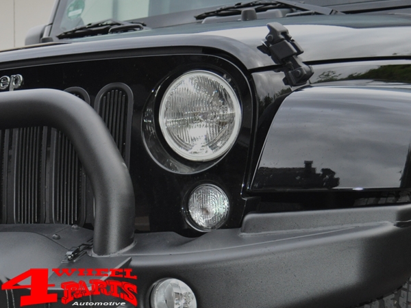 Blinkleuchte im Frontgrill weiß links Wrangler JK Bj. 07-18