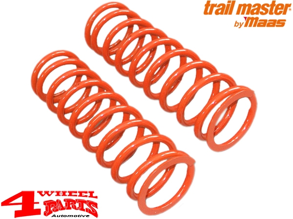 Coil Spring Pair Trailmaster with +50mm Lift Front Land Cruiser KJ + LJ + RJ 70 73 77 year 1.90-4.96