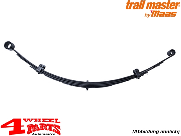 Blattfeder Trailmaster +70/80 mm Höherlegung hinten Pajero L040 Bj. 82-91