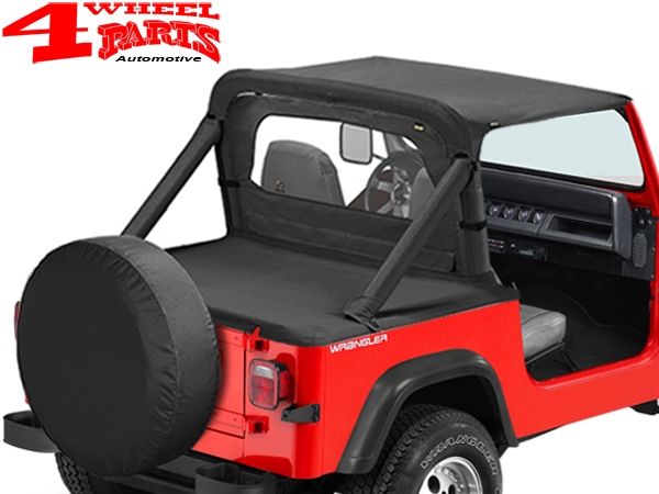 Windjammer Black Denim Softtop Bestop CJ + Wrangler YJ year 80-95