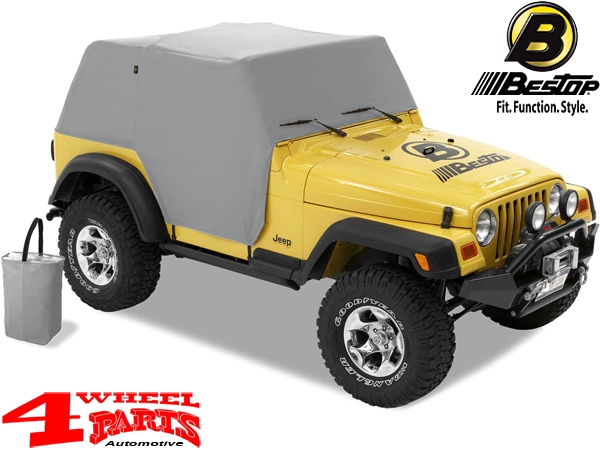 Trail Cover from Bestop Charcoal Jeep Wrangler TJ year 97-06