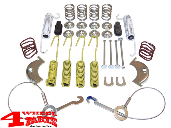 Bremsbacken Satz + Kleinteile CJ + YJ Bj. 82-89 + XJ Bj. 84-89