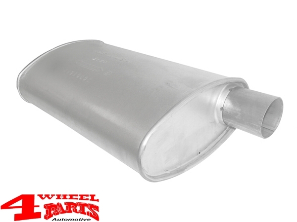 Exhaust Muffler Wrangler YJ year 87-95 with 2,5 + 4,0 L