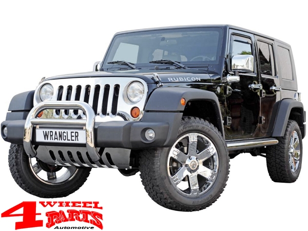 Kühlergrillblende Edelstahl Wrangler JK Bj. 07-18
