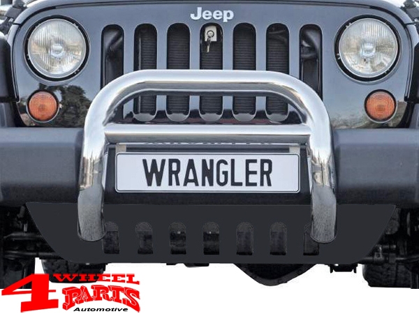 Unterfahrschutz Aluminium schwarz Wrangler JK Bj. 07-18