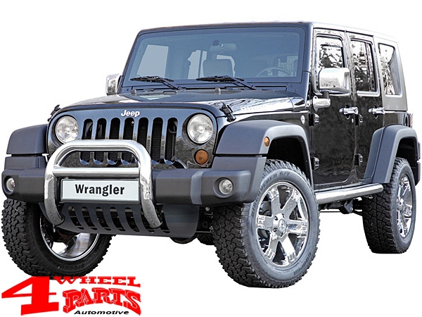 Unterfahrschutz Aluminium schwarz Wrangler JK Bj. 07-18