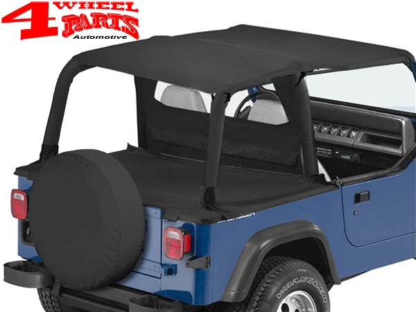 Duster Deck Cover Bestop Black Denim YJ 92-95 Supertop