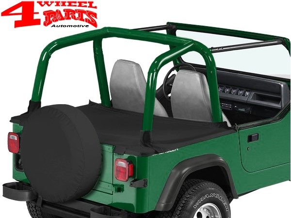 Duster Deck Cover Bestop Black Denim YJ 92-95 Hardtop