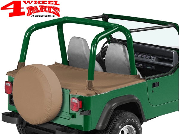 Duster Deck Cover Bestop Spice Denim YJ 92-95 Hardtop