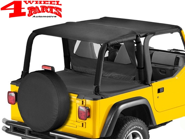 Duster Deck Cover Bestop Black Denim TJ year 97-02 Soft Top