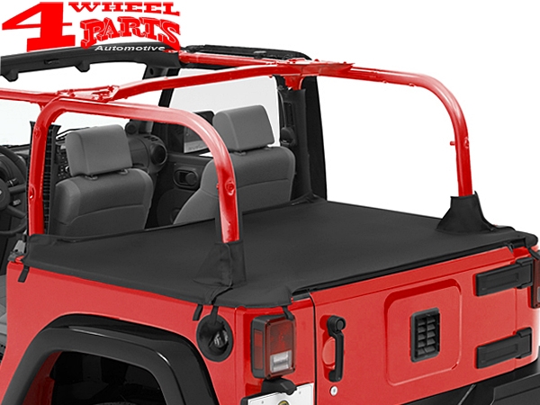 Duster Heckabdeckung Bestop Black Diamond JK Bj. 07-18 2-Türer