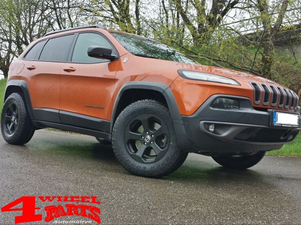 Alufelge 7,5x17 ET +26 Bon'Z schwarz TÜV Cherokee KL Bj. 14-24