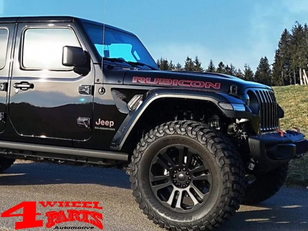 Alufelge 8,5x20 ET +18 Atrax schwarz TÜV Wrangler JL JT 18-24