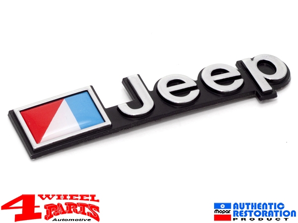Jeep "AMC" Flag Emblem self Adhesive Jeep CJ year 76-86