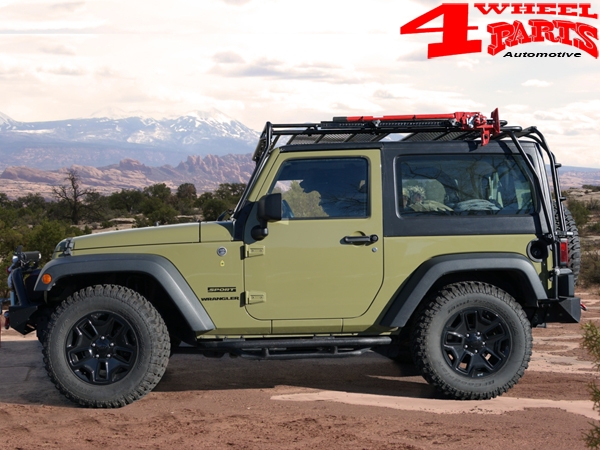 Overhead Roof Rack Stealth GOBI Jeep Wrangler JK year 07-18 2-doors | 4  Wheel Parts