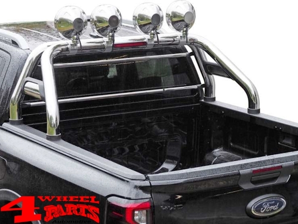 Roll Bar Stainless Steel Ranger + Raptor year 2023-