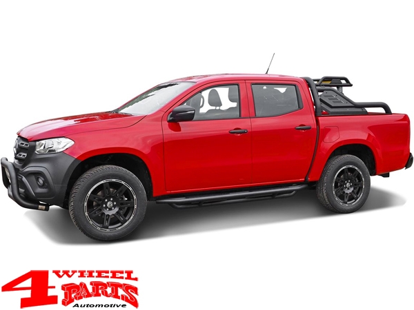 Roll Bar Sport Rack Stealth with Basket Mercedes X-Class year 17-20