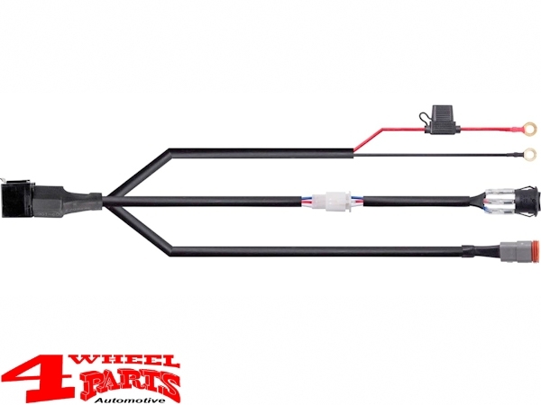 LED Balken Scheinwerfer Kabelsatz für 1 Lightbar Relais + Schalter