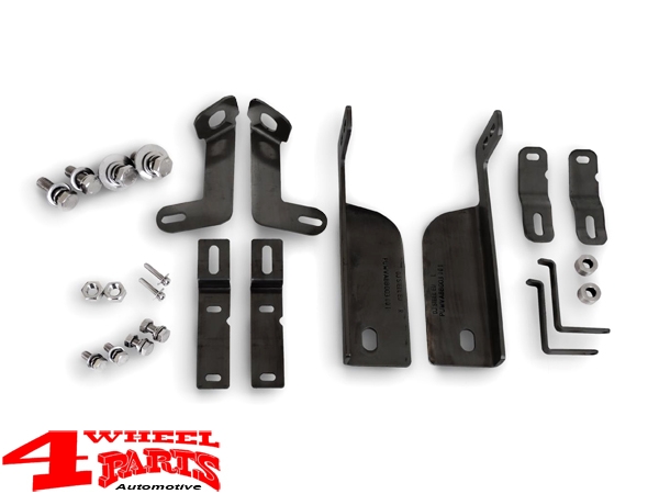 Front Tube Center Bumper Black Ø 89mm Ranger year 12-18